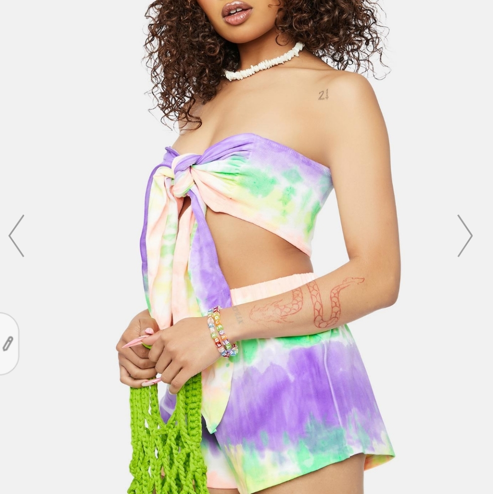 Tie Dye Short Set
